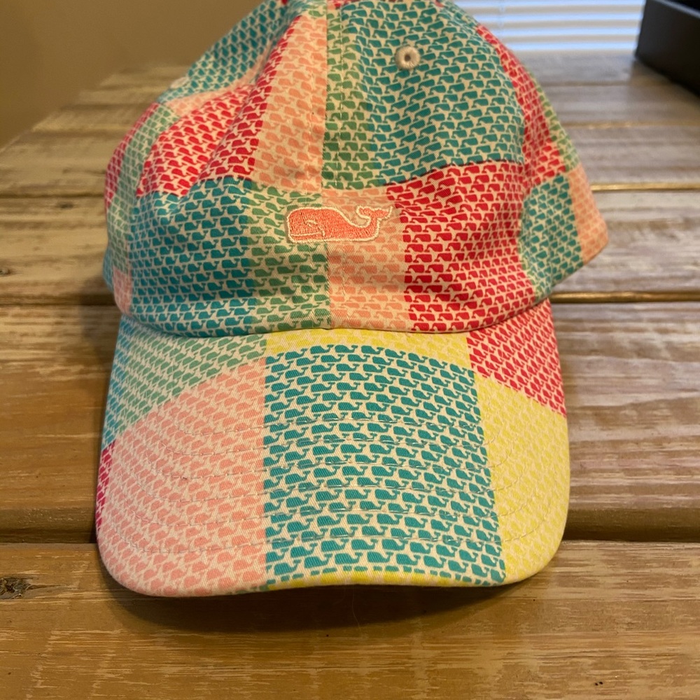 Vineyard vines patchwork women’s logo hat
